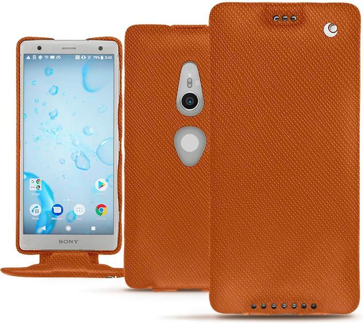 Actual product image Noreve Leather cover vertical (Sony Xperia XZ2)