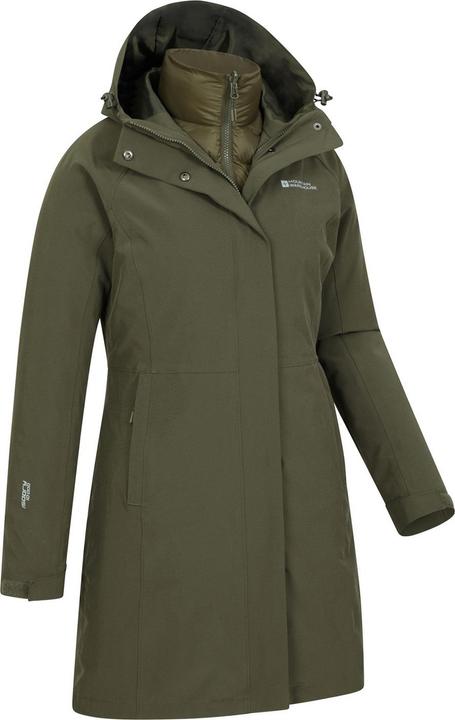 Actual product image Mountain Warehouse Womens/Ladies Alaskan Long 3 in 1 Jacket (34 D)