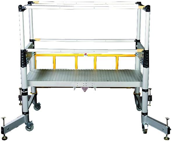 Actual product image Tegum Telescopic scaffold (Stepladder, 140 cm)
