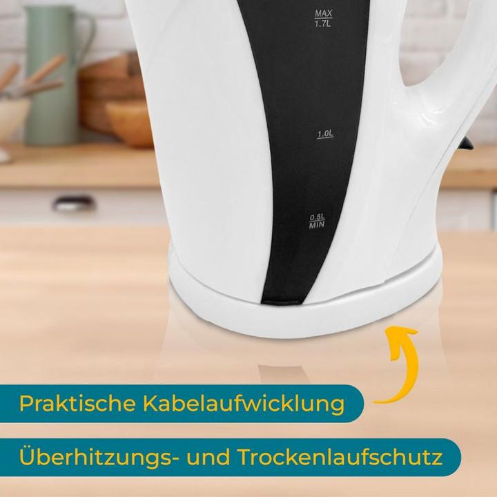 Produktbild Lentz Elektrischer Wasserkocher Teekocher Heisswasserbereiter (1.70 l)