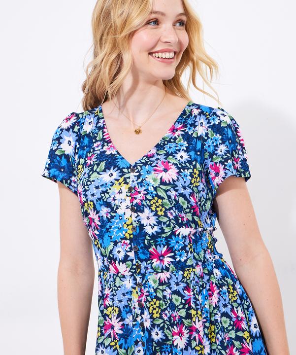 Actual product image Joe Browns Floral Shirred Waist Dress (42)