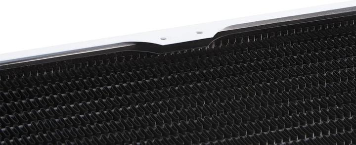 Actual product image Alphacool RAD HPE-45 Full Copper 360mm Radiator - White (120 mm)