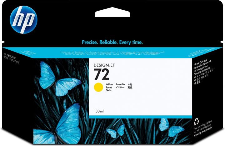 Actual product image HP 72 (Y)