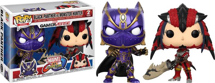 Immagine prodotto Funko POP! Giochi Marvel vs Capcom Infinite: Black Panther vs Monster Hunter