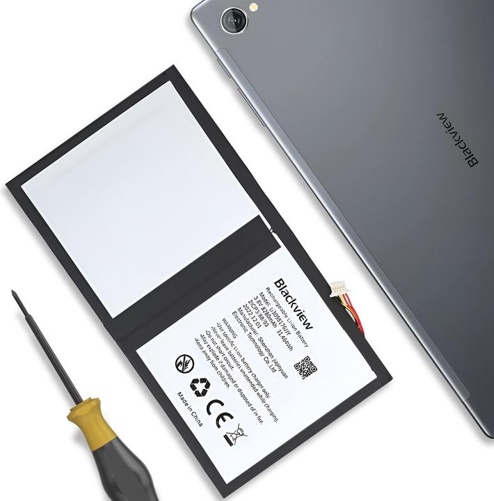 Actual product image Clappio 8280mAh replacement battery, replaces model Li3098176JJY