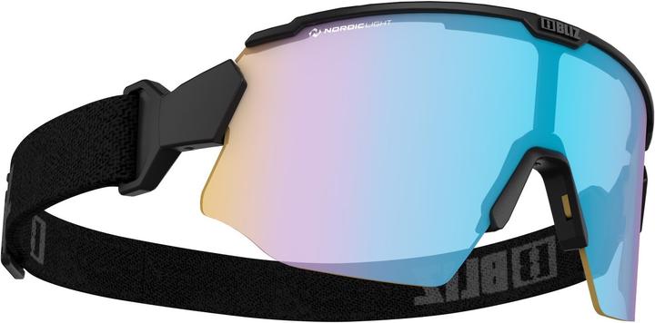 Matt Black, Nordic Light Coral: Orange w blue multi