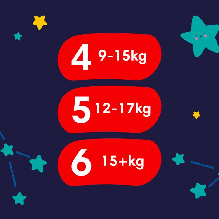 Produktbild Pampers Baby-Dry Night Pants (Gr. 6, Tragepack, 30 Stück)