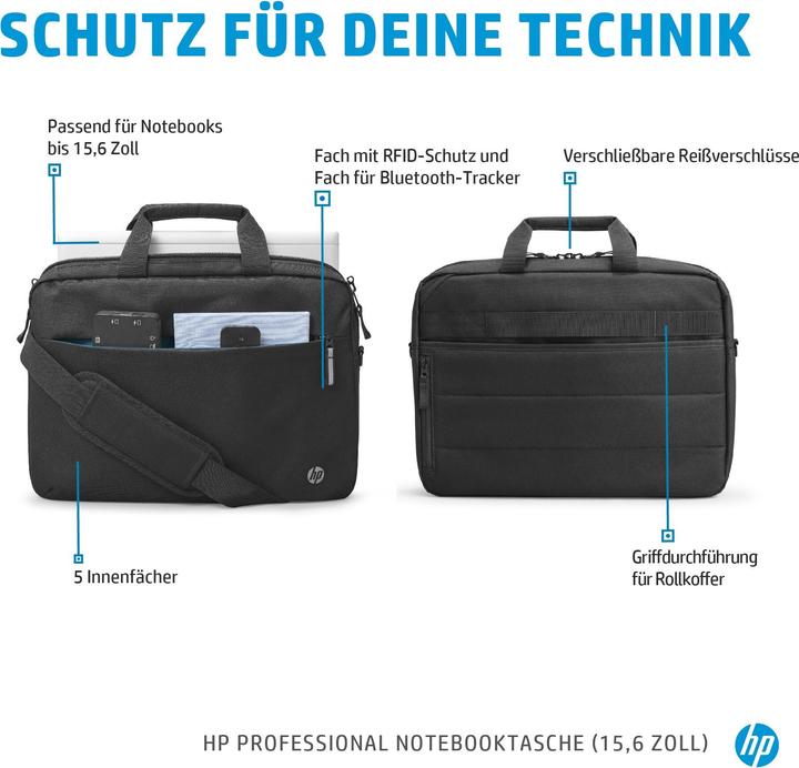 Immagine prodotto HP Borsa professionale per notebook (15.60", Universale, CV)