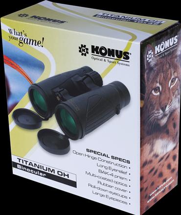 Produktbild Konus Fernglas Titanium Evo OH 8x42 WP (8 x, 42 mm)