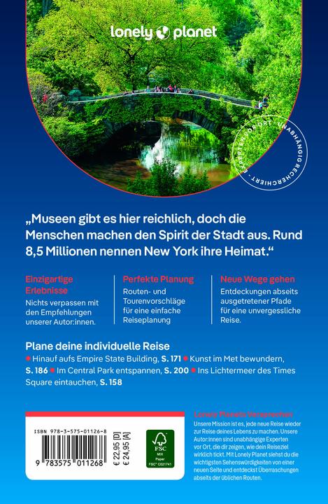 Produktbild Reiseführer New York (Deutsch, John Garry, Caroline Trefler, Brian Healy, Teddy Minford, Rachel Chang, Meena Thiruvengadam, Michael Grosberg, Maya Stanton, Dana Givens, 2024)