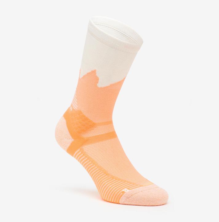 Produktbild Quechua Wandersocken hoch 2 Paar - Hike 500 grau/orange (39, 42)