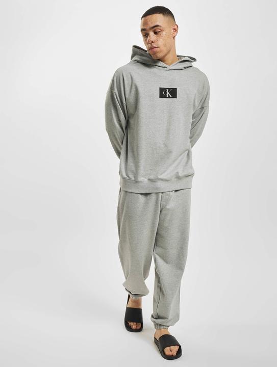 Actual product image Calvin Klein Men's Lounge Hoodie, Grey, M (M)