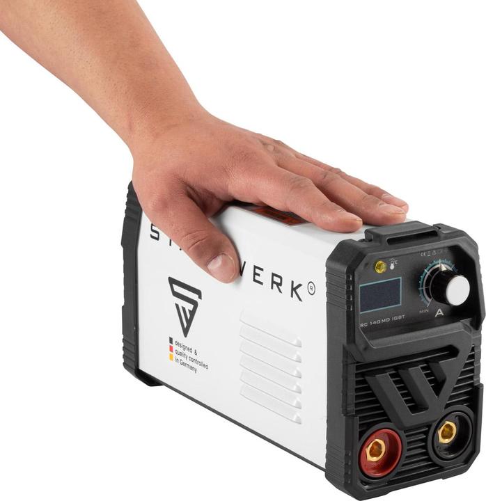 Produktbild Stahlwerk Schweissgerät ARC 140 MD - DC MMA, E-Hand, Lift-TIG Inverter 140 Ampere