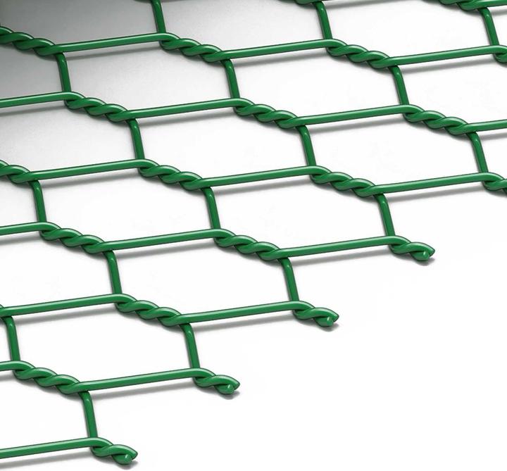 Image du produit Wiltec Fil de grillage Acier galvanisé PVC Maille 25x25mm Rouleau 10m Hauteur 90cm Clôture Cage