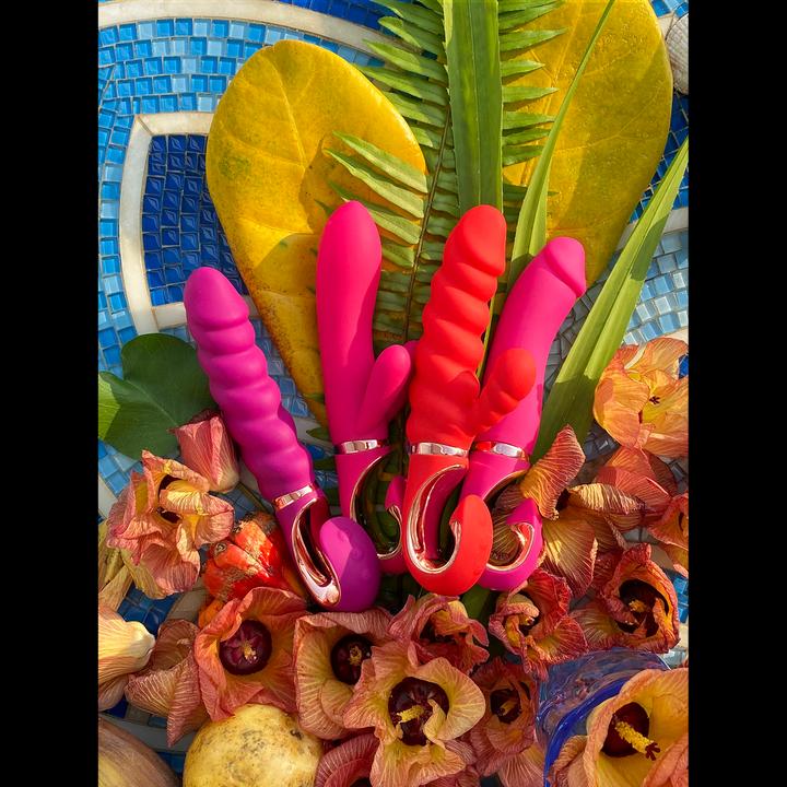 Actual product image Gvibe GJack Mini Fuchsia