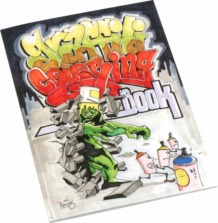 Produktbild Graffiti Coloring Book (Englisch, Dokument Press, 2008)