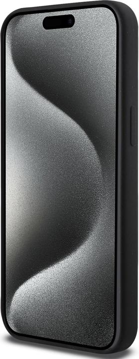 Immagine prodotto Hello Kitty Custodia in silicone liquido con logo Daydreaming per iPhone 15 Pro - Nero (Apple iPhone 15 Pro)