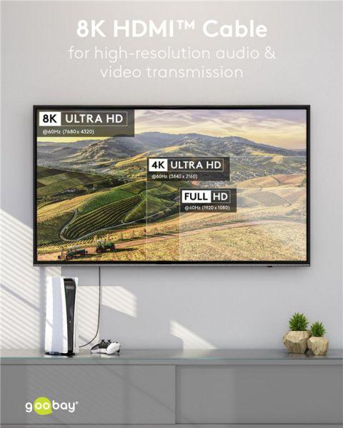 Productafbeelding Goobay HDMI - HDMI (1 m, HDMI)