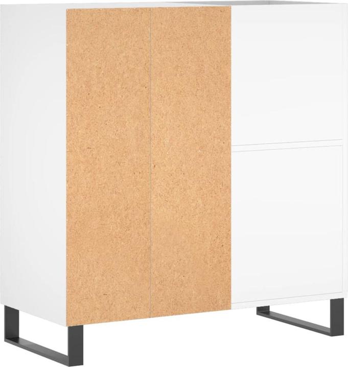 Produktbild VidaXL Plattenschrank Weiss 84,5x38x89 cm Holzwerkstoff, Farbe (84.5 x 38 x 89 cm)
