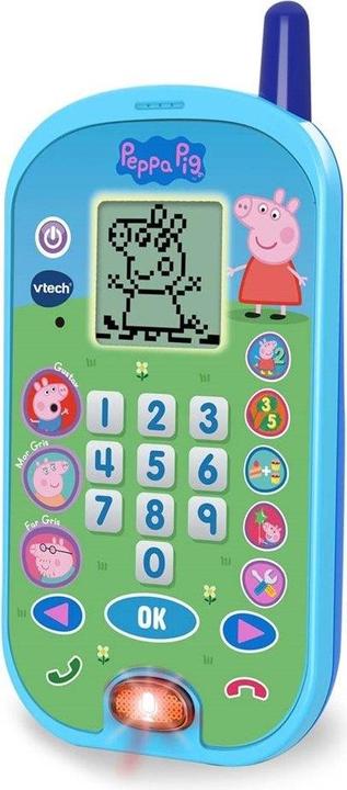 Image du produit VTech Téléphone d'apprentissage Peppa Pig DK (950-523132)