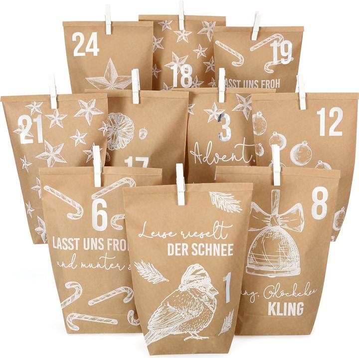 Produktbild Papierdrachen Weihnachtsverse