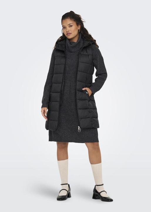 Actual product image JdY Hooded waistcoat quilted coat (S)