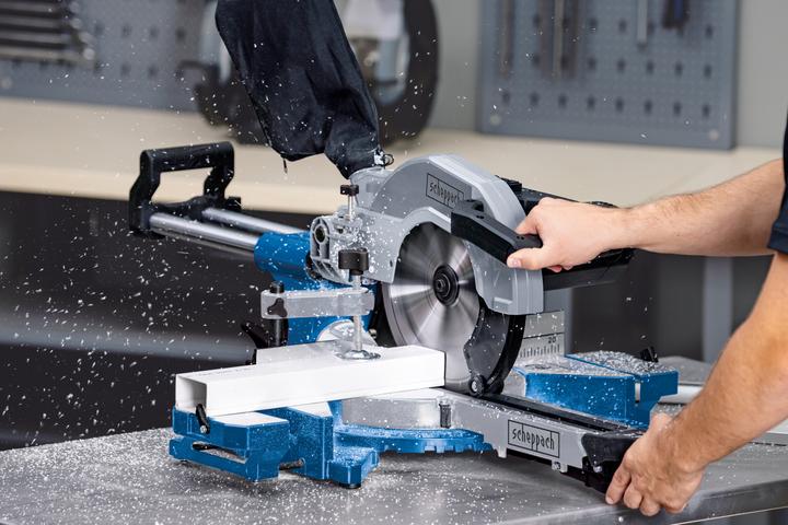 Actual product image Scheppach Multifunctional crosscut saw 255 mm incl. 2 speeds & multifunctional saw blade