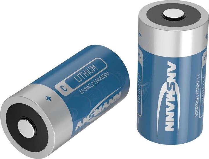 Immagine prodotto Ansmann Batteria C ER26500 3,6V Litio cloruro di tionile (1 pz.)