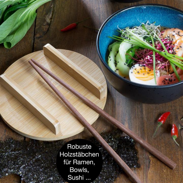 Actual product image Moritz & Moritz Bowls with chopsticks (15 cm, 0.60 l, 2 x)
