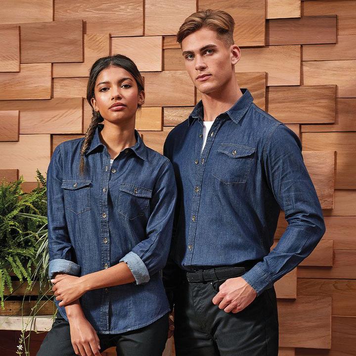 Produktbild Premier Jeans Naht Denim Bluse (L)