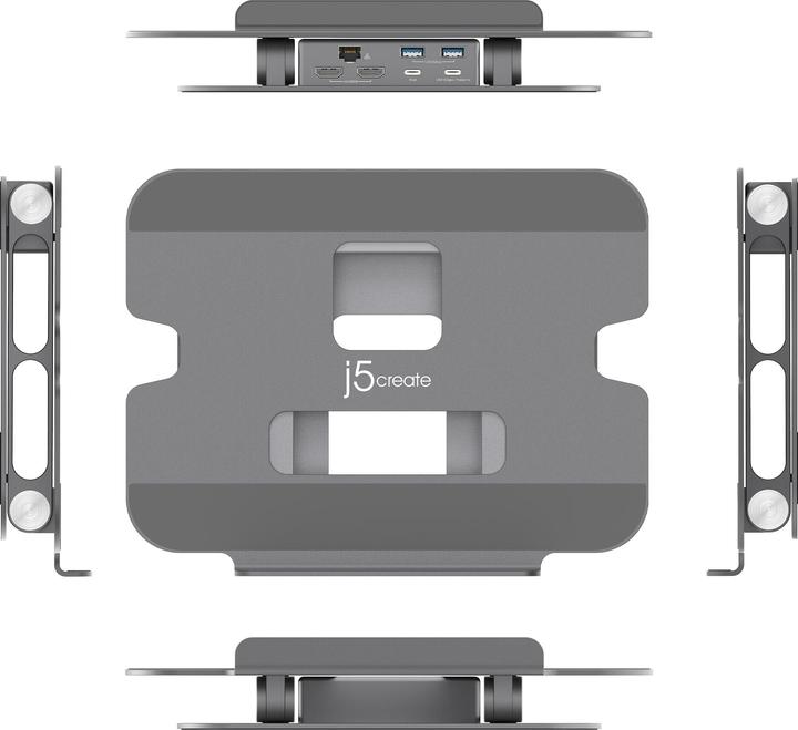 Immagine prodotto j5Create JTS427 (USB-C, Thunderbolt, 2 Porti)
