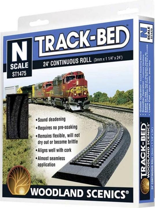 Actual product image Woodland Scenics N Track bedding WST1475 (L x W (Track N)