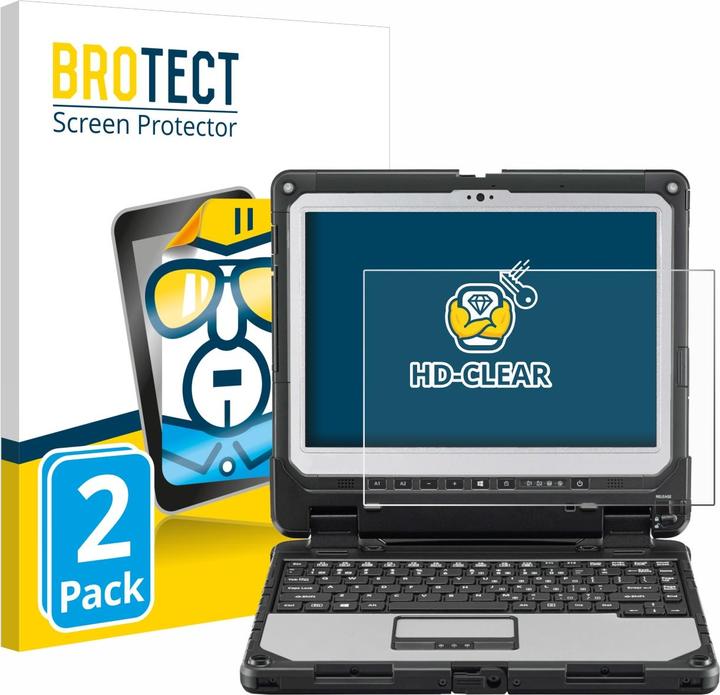Immagine prodotto BROTECT Pellicola Trasparente (2 Pezzo/i, Toughbook CF-33)