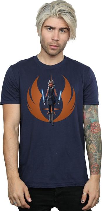 Image du produit Star Wars - T-shirt CLONE WARS AHSOKA REBEL POSE - Homme (4XL)
