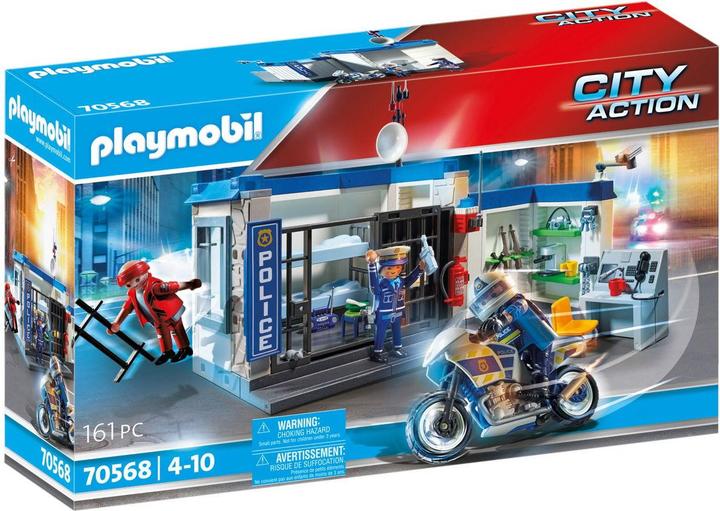 Image du produit Playmobil Police : évasion de prison (70568, Playmobil City Life)