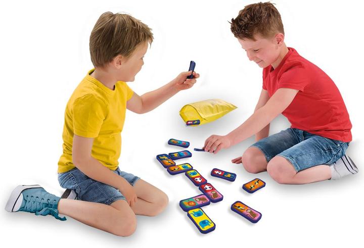 Actual product image Ses Street Dominos (English, French, German)