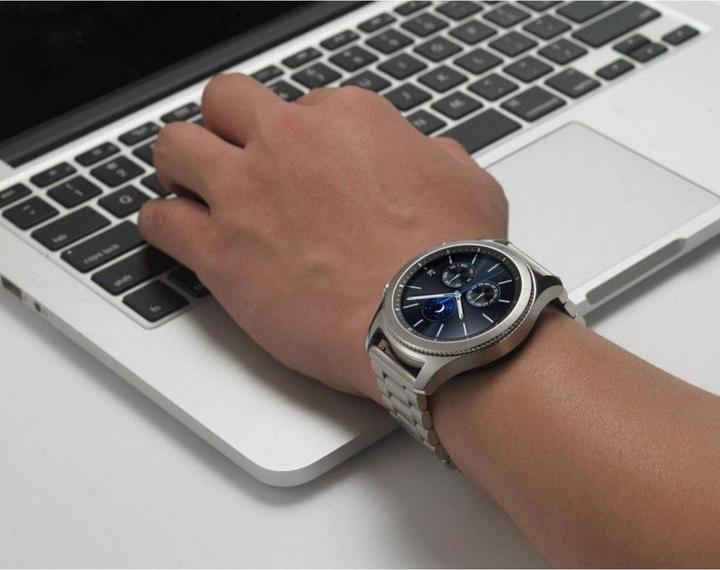 Actual product image Tech-Protect Replacement wristband (45 mm, Stainless steel)