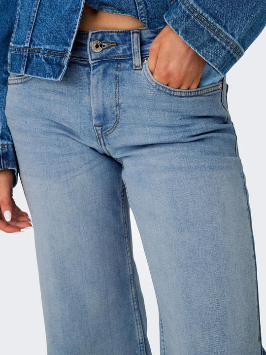 Produktbild Only ONLJUDY Niedrige Taille Gerade geschnitten Jeans Jeans mit weitem Bein (W32/L32)