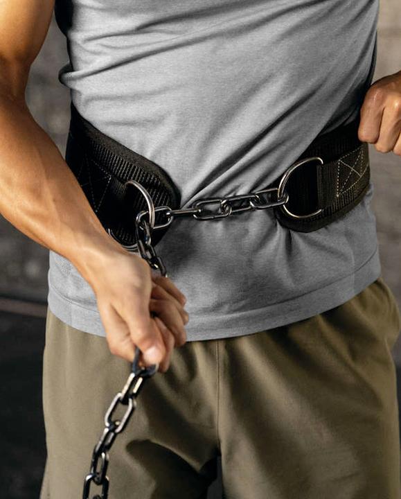 Actual product image Harbinger Dip Belt-Black Gunmetal Chain