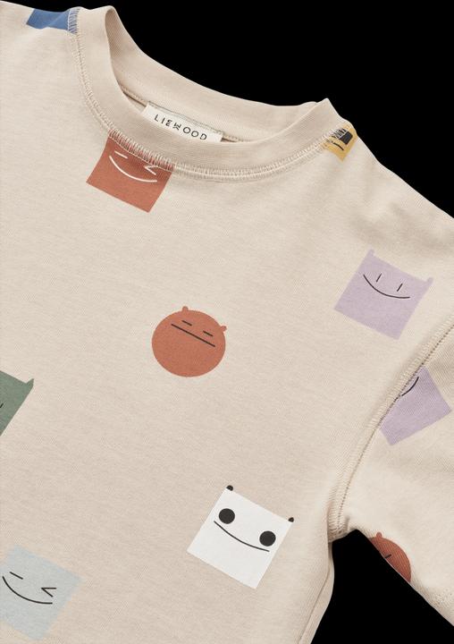 Actual product image Liewood Tyler TShirt Smiley (122)