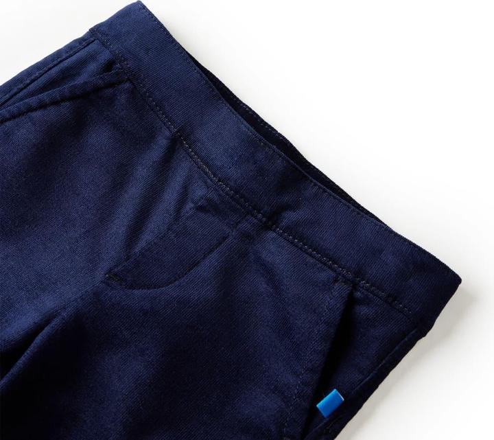 Produktbild VidaXL Kinderhose Dunkles Marineblau 128,Material: 98 % Baumwolle (128)
