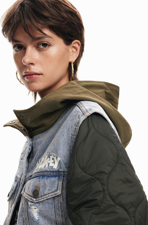 Actual product image Desigual waterproof jacket budapest ickey (M)