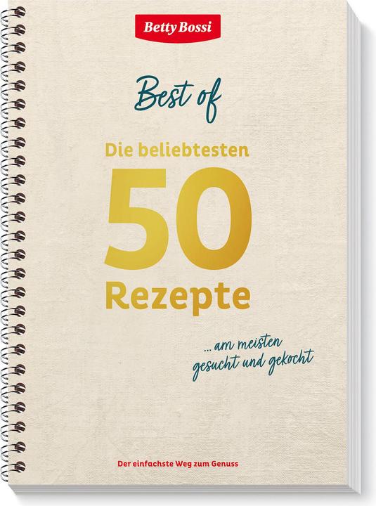 Immagine prodotto Betty Bossi Kochbuch Die beliebtesten 50 Rezepte (Tedesco, Betty Bossi, 2019)