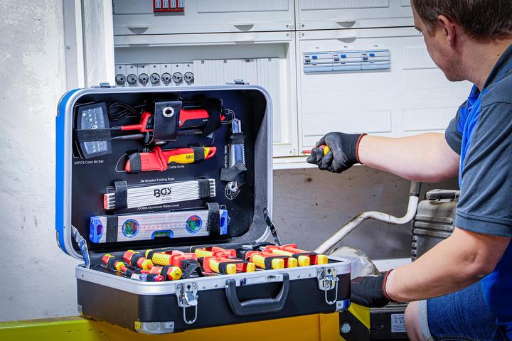Image du produit BGS Caisse à outils pour électricien 118 pièces (118 pièces)