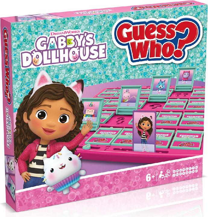 Actual product image Iello Guess Who Gabby's Dollhouse (Nordic EN) (WIN5645) (English)
