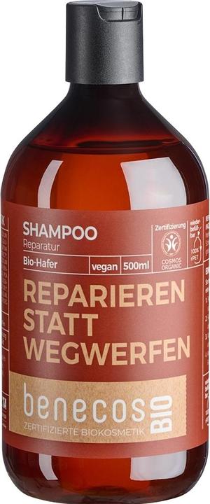 Benecos Shampoo Reparatur Hafer (500 ml, Flüssiges Shampoo)