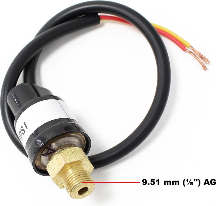 Immagine prodotto Wiltec Ricambio pressostato compressore per aerografo AS186 / AS196 / AS182 / AS18B / AS189 / AS19 / AS196A