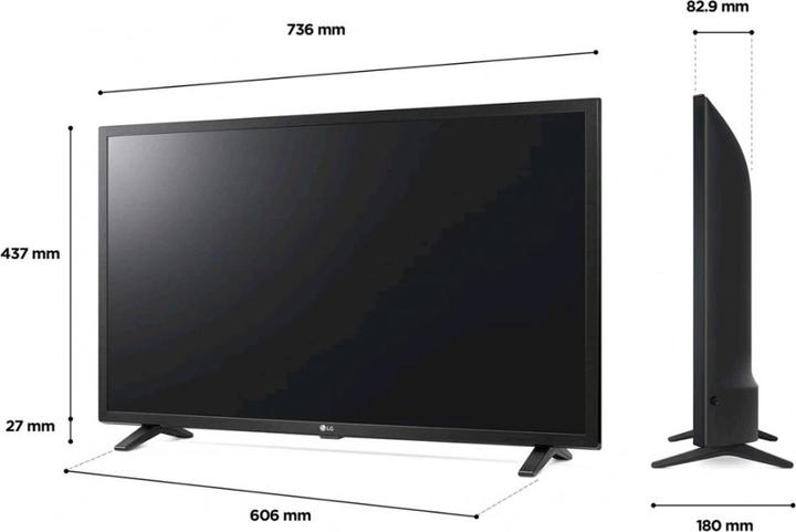 Produktbild LG HD ready 32" LQ630B Serie 32LQ630B6LA Smart TV NOVIT 2022 (32", LED, HD ready)