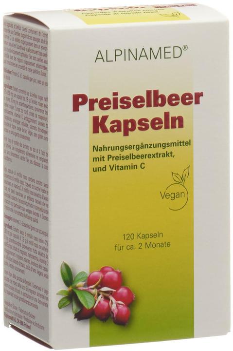 Produktbild Alpinamed Preiselbeer Kapseln (1 Stück, Kapseln, 120 g)