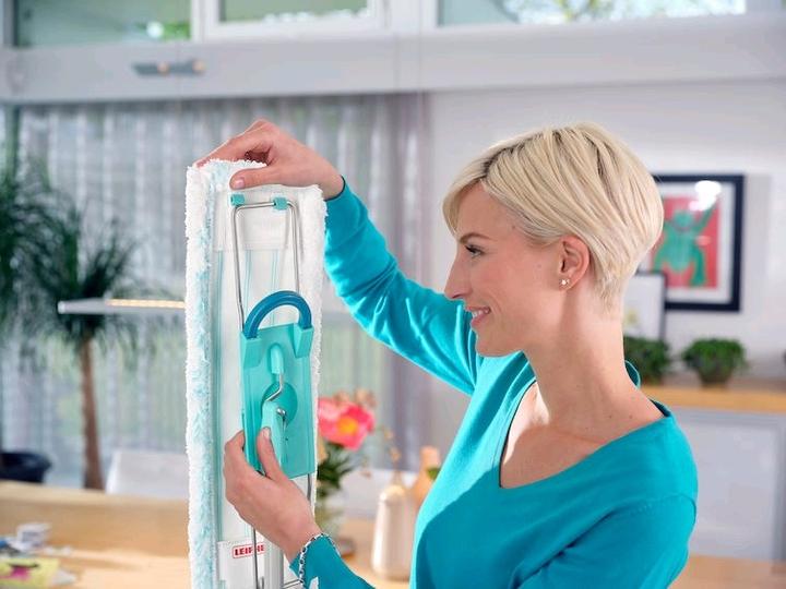 Produktbild Leifheit Set Wischtuchpresse Profi XL mit Rollen und Bodenwischer (1 Stk.)